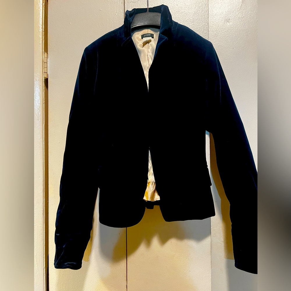 Jcrew Velvet Blazer - Size 4